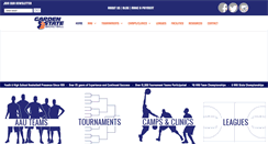 Desktop Screenshot of gardenstatebasketball.com